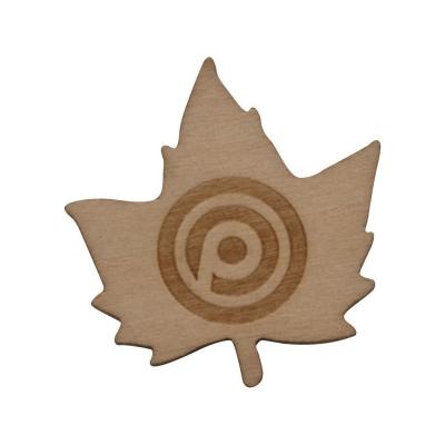 Image of Wooden Badge (50mm)