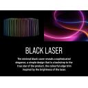 Image of Black Laser Medium Ruled Notebook