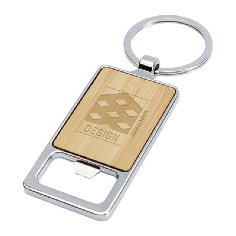 Image of Snapper Bamboo Keychain